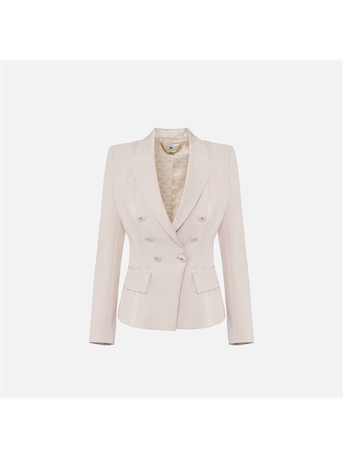 jacket woman white ELISABETTA FRANCHI | GI14251E2/193